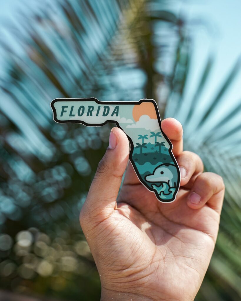 custom florida sticker